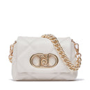 Borsa Donna Mini a Spalla LIU JO Better linea La Puffy in Ecopelle Trapuntata color Crema