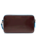 PIQUADRO Herren Clutch aus Leder Blue Square Line Mahagoni Farbe - AC4221B2
