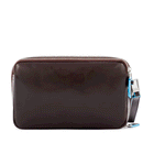 Pochette Uomo PIQUADRO in Pelle Linea Blue Square colore Mogano - AC5940B2R