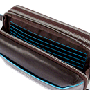 Pochette Uomo PIQUADRO in Pelle Linea Blue Square colore Nero - AC5940B2R
