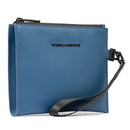 Pochette PIQUADRO in Tessuto Gommato Avio Linea Corner 2.0 Misura Media- AC6833C2OW