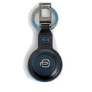 Portachiavi Uomo con CONNEQU 4.0 PIQUADRO in Pelle Nera Linea Blue Square - AC7077B2