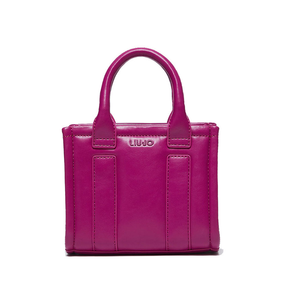 Mini Shopping Bag a Mano LIU JO Better Imbottita Fucsia