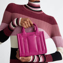 Mini Shopping Bag a Mano LIU JO Better Imbottita Fucsia