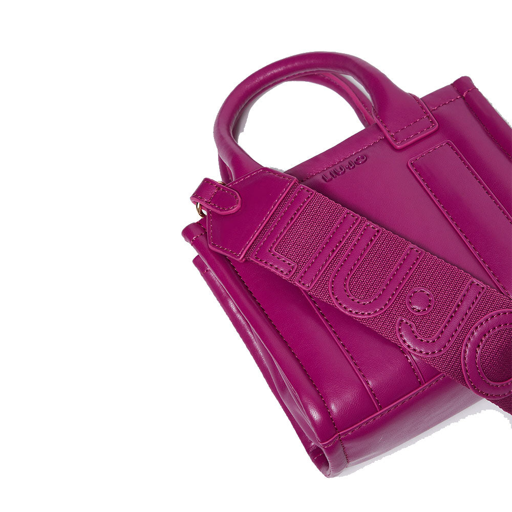 Mini Shopping Bag a Mano LIU JO Better Imbottita Fucsia