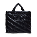 Shopping Bag a Mano LIU JO Better Trapuntata Glossy Nero