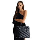 Shopping Bag a Mano LIU JO Better Trapuntata Glossy Nero