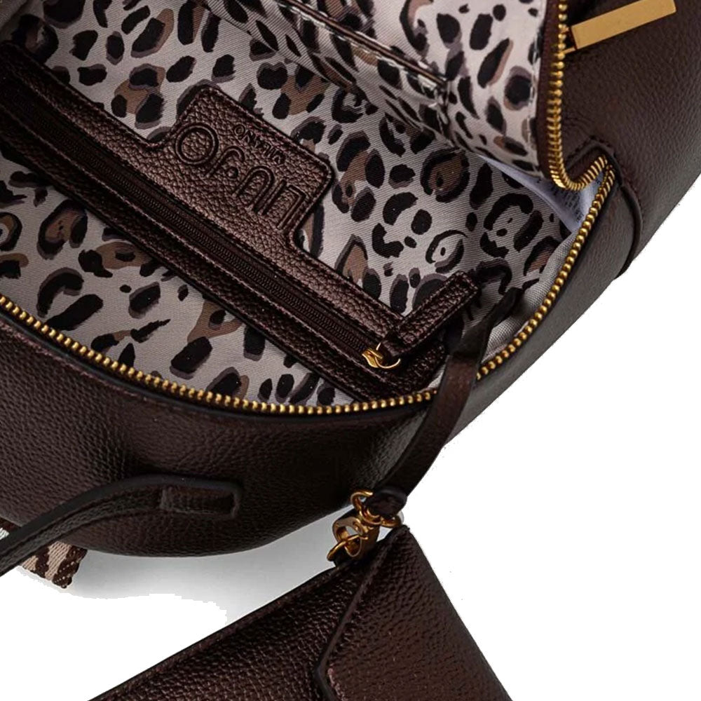 LIU JO Better Damenrucksack mit Clutch in der Farbe Brown Stone