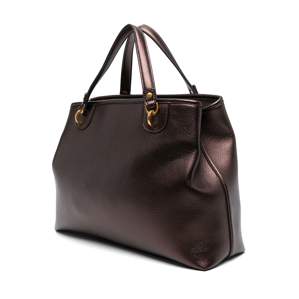 Borsa Donna a Mano Grande LIU JO Better con Pochette colore Brown Stone