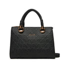 Borsa Donna a Mano LIU JO Better con Logo Monogram All Over colore Nero