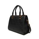 Borsa Donna a Mano LIU JO Better con Logo Monogram All Over colore Nero