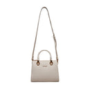 Borsa Donna a Mano LIU JO Better con Logo Monogram All Over True Champagne