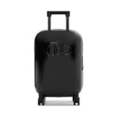 Trolley Cabina Rigido LIU JO 4 Ruote con Maxi Logo Nero