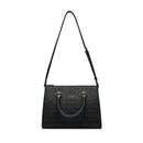 Borsa Donna a Mano Large LIU JO Better con Logo Monogram All Over colore Nero