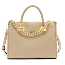 Borsa Donna a Mano Media LIU JO effetto Bottalato color Sabbia