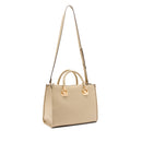 Borsa Donna a Mano Media LIU JO effetto Bottalato color Sabbia