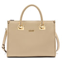 Borsa Donna a Mano Media LIU JO effetto Bottalato color Sabbia