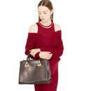 Borsa Donna a Mano Media LIU JO effetto Bottalato Moro Light