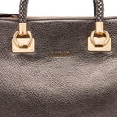 Borsa Donna a Mano Media LIU JO effetto Bottalato Moro Light