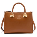 Borsa Donna a Mano Media LIU JO effetto Bottalato color Pan di Zenzero