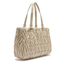 LIU JO Damen Better Quilted Shopping Bag mit marmorfarbenem Webmuster