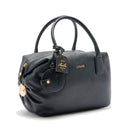 Bauletto Medio Donna LIU JO effetto Bottalato Nero con Charm
