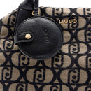 Bauletto Medio Donna LIU JO in Tessuto Jacquard color Tabacco