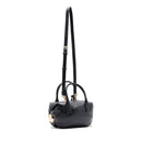 Bauletto Mini Donna LIU JO effetto Bottalato Nero con Charm