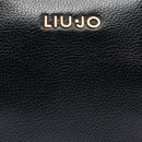 Bauletto Mini Donna LIU JO effetto Bottalato Nero con Charm