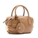 Bauletto Mini Donna LIU JO effetto Bottalato Marrone con Charm