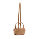 Bauletto Mini Donna LIU JO effetto Bottalato Marrone con Charm