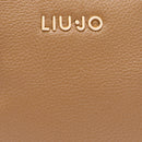 Bauletto Mini Donna LIU JO effetto Bottalato Marrone con Charm