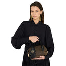 Bauletto Mini Donna LIU JO in Microfibra Nera con Strass