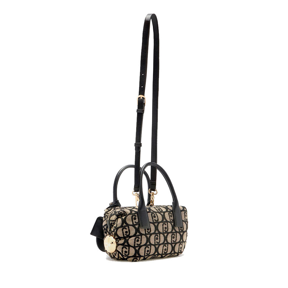Bauletto Mini Donna LIU JO in Tessuto Jacquard color Tabacco