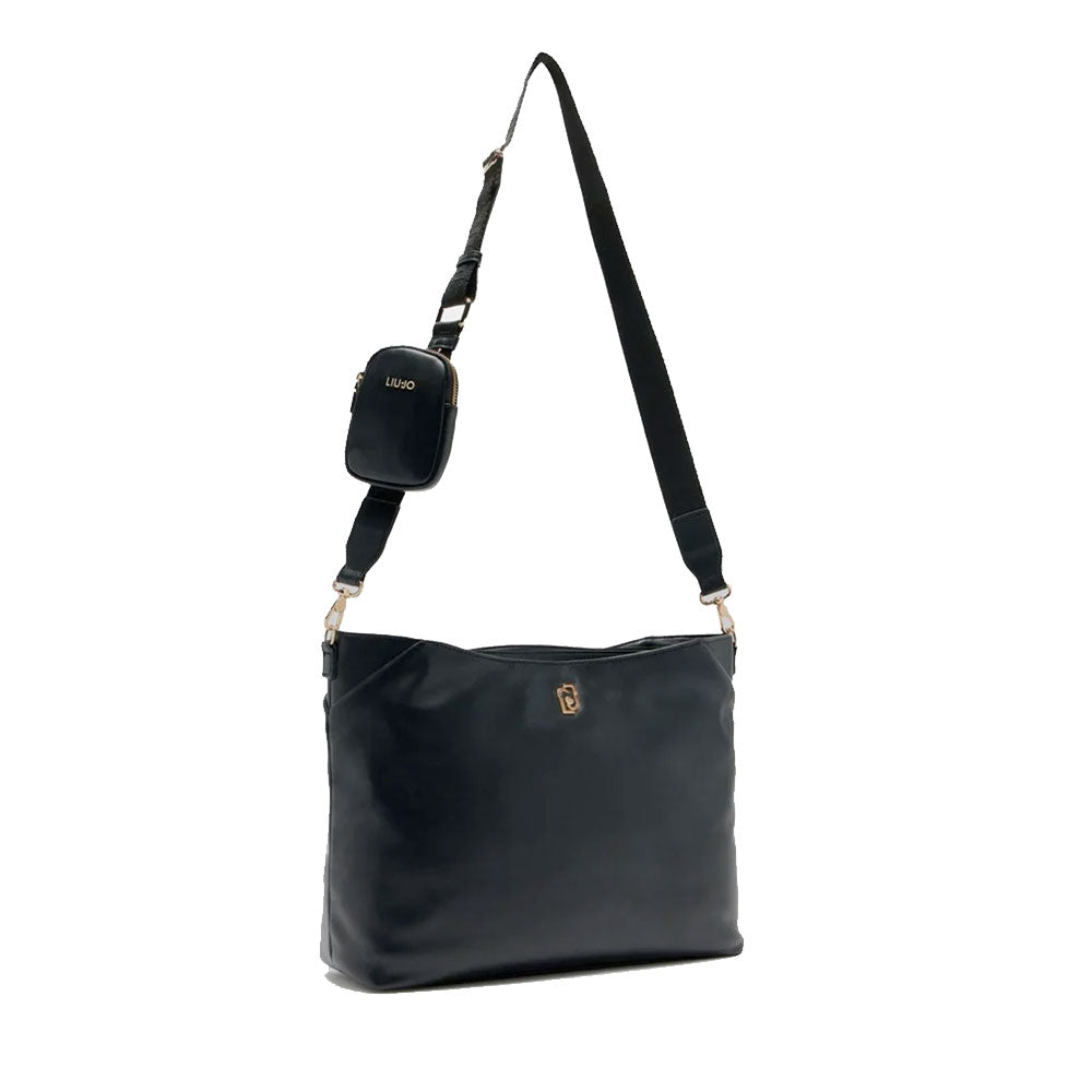 Borsa Donna a Mano con Tracolla LIU JO Better Nera