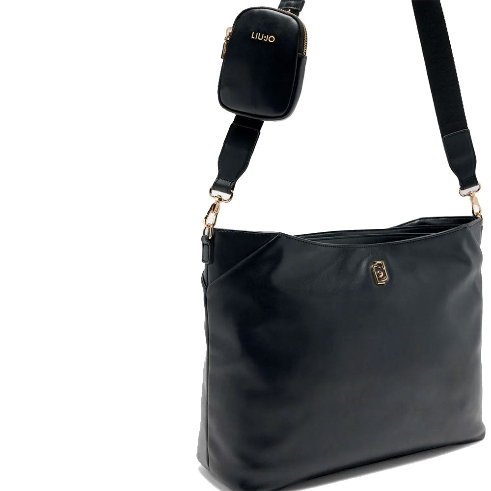 Borsa Donna a Mano con Tracolla LIU JO Better Nera