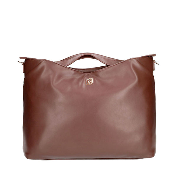 Borsa Donna In Pelle PU Morbida Stile Dumpling – Tracolla Regolabile, Marrone, Per Ufficio E Tempo Libero