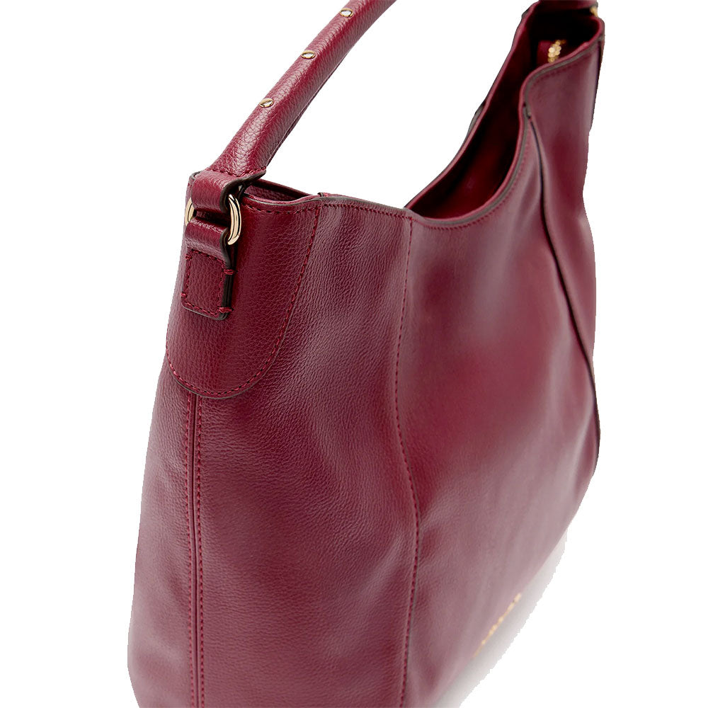 Hobo Bag Donna LIU JO Better effetto Bottalato Red Wine