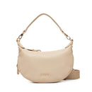 LIU JO Better Kleine Hobo-Tasche mit Schulterriemen in einem getrommelten Beige-Effekt
