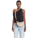 LIU JO Better Kleine Hobo-Tasche mit Schulterriemen in einem getrommelten Beige-Effekt