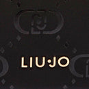 Hobo Bag Small con Tracolla LIU JO in Nylon Nero con Stampa Logo All Over