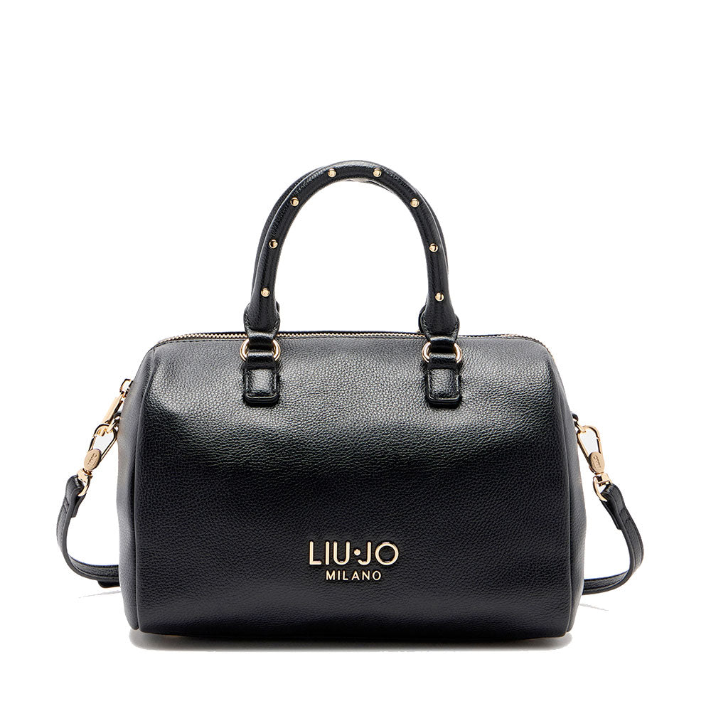 Bauletto Donna Small LIU JO effetto Bottalato Nero