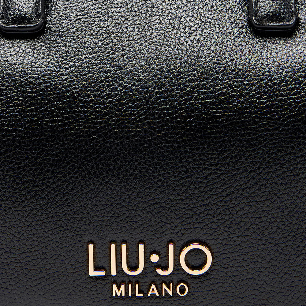 Bauletto Donna Small LIU JO effetto Bottalato Nero