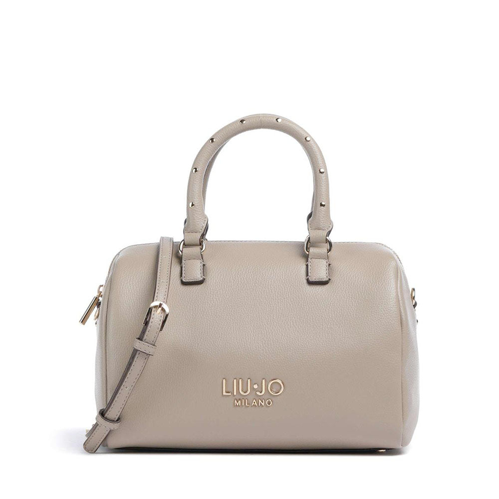 Bauletto Donna Small LIU JO effetto Bottalato Desert Taupe