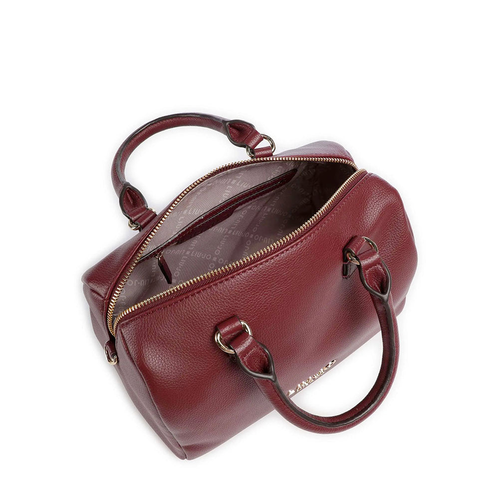 Bauletto Donna Small LIU JO effetto Bottalato Red Wine
