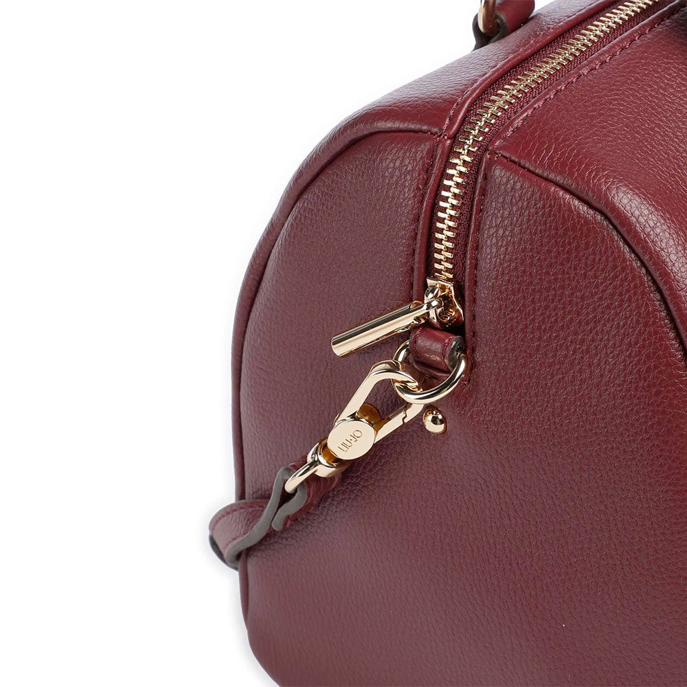 Bauletto Donna Small LIU JO effetto Bottalato Red Wine