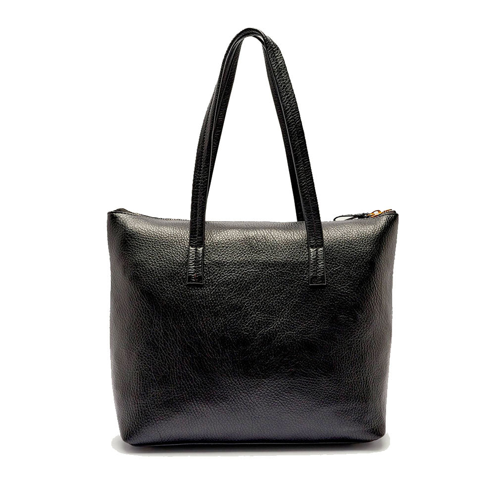 Shopping Bag Donna LIU JO Better effetto Bottalato Nero
