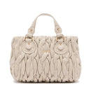Borsa Donna a Mano LIU JO Better Trapuntata con Intreccio color Marmo