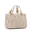 Borsa Donna a Mano LIU JO Better Trapuntata con Intreccio color Marmo