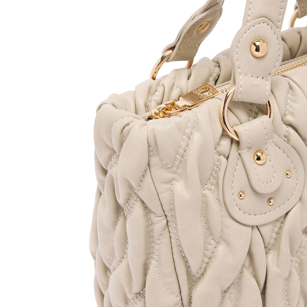 Borsa Donna a Mano LIU JO Better Trapuntata con Intreccio color Marmo
